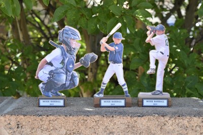 Baseball Trophy. Personalized Sport Trophy. Personalized Photo Statue. Custom Sports Plaque. Personalized Picture Display. Sports Award - image1